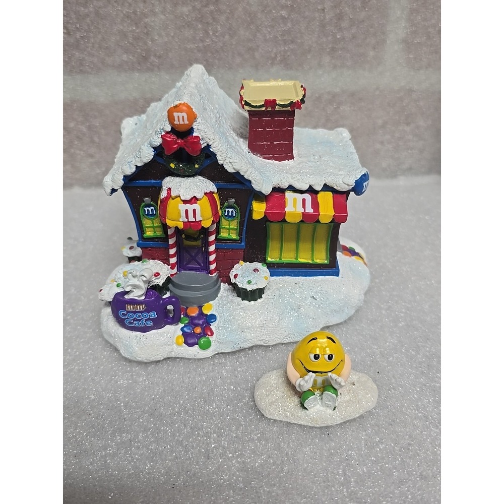 Hawthorne‎ Village Christmas M&M Coco Cafe Collectible Town Collection 2010